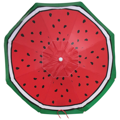 Guarda-Sol Central em Bagum Alumínio Praia 2,00m Melancia 10676 Bel Fix-e0937283-7ebe-4f95-aeab-8093ae50aabd