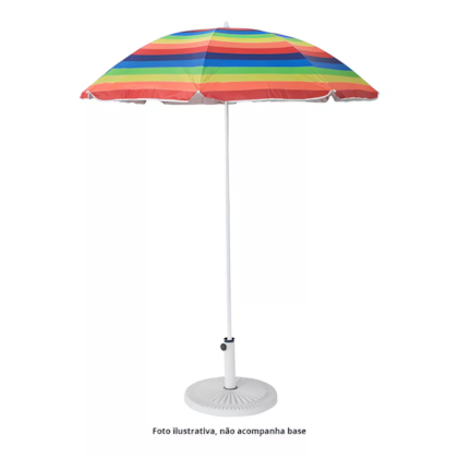 Guarda-Sol de Praia Poliamida Lotus UV-50 180cm Colorido 354000 NTK-99b60304-4e4e-4772-9b05-cc9e8fa31ad9