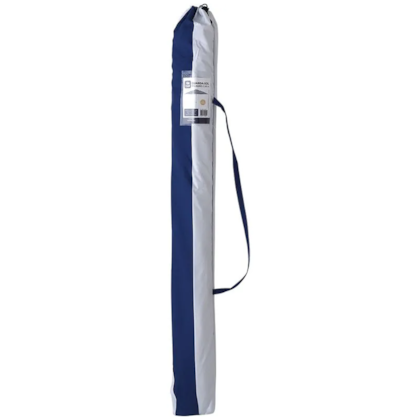 Guarda-Sol Milagres Alum 2,60m Listrado Azul c/Bco 12860 Bel-f69f25d5-5f18-4b5c-8a37-59b406400c07