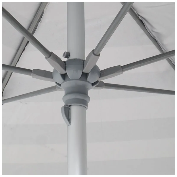 Guarda-Sol Milagres Alum 2,60m Listrado Azul c/Bco 12860 Bel-aad1f25e-8128-4639-a8c4-2774ade5e1fd
