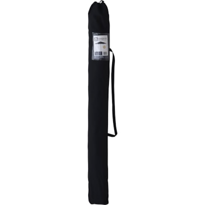 Guarda-sol Milagres Premium Alumínio 2,60m 12807 Preto Bel-1a9ac27f-b111-4573-acb8-6608b7fd13df