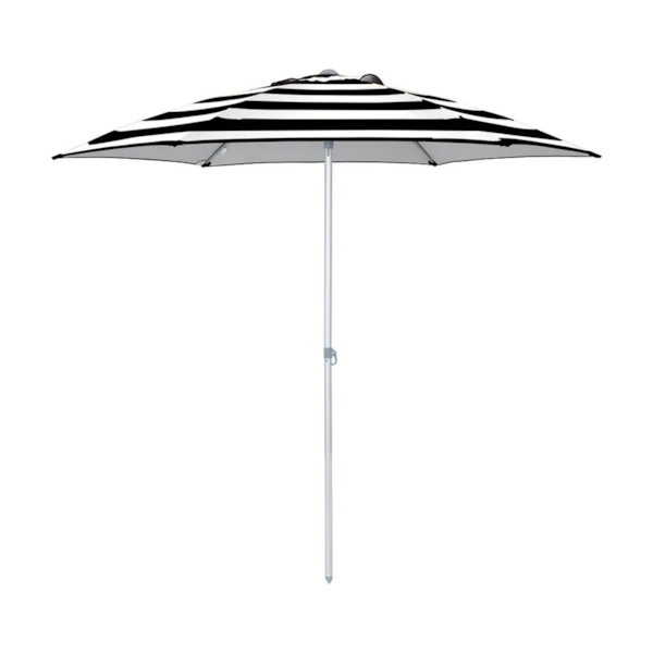 Guarda-Sol Milagres Preto Branco Alumínio 2,40m 12755 BelFix-cb75465e-474a-4d79-95f6-efe6ad096ef4