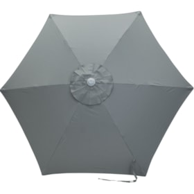 Guarda-Sol Valencia 2,40m Cinza 360439 Kala