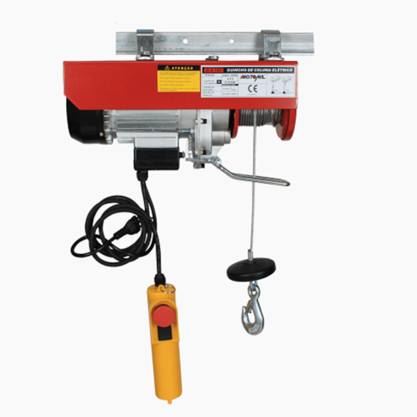 Guincho de Coluna Elétrico 100/200Kg 127V H-A 101 13197.6 Motomil -072f6b96-1e23-4dbe-904b-08c804d8e0a3
