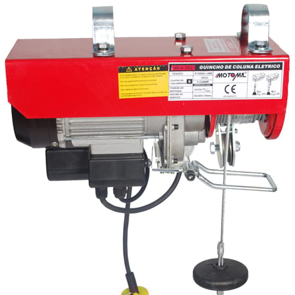 Guincho de Coluna Elétrico 100/200kg HA-101 Motomil-9037fad2-3b85-478d-b586-2de4eb70ac9a