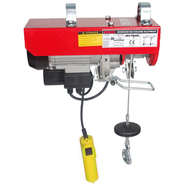 Guincho de Coluna Elétrico 100/200kg HA-101 Motomil-cd685930-b882-4c1e-bbb2-71d33bae9512