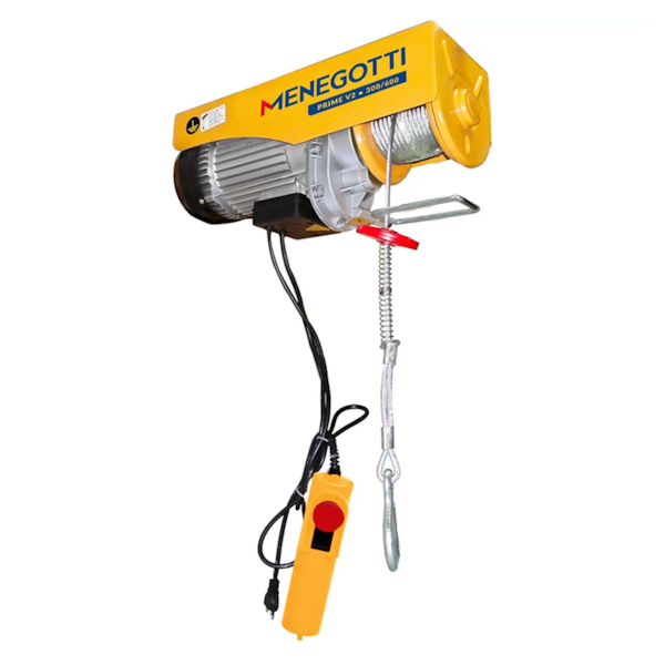 Guincho de Coluna Prime V2 300/600Kg 127V 12/6MTS Menegotti-77488119-ee93-4baa-83d2-96e6f38b2ed7