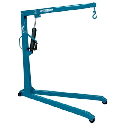 Guincho Hidráulico 500kg Base em V Com Rodas de Ferro MGH-500VF Marcon-14bcf646-dc72-4307-b118-9d379be0dc2c