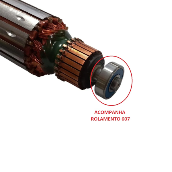 Induzido 127V Para GEX 125-150 AVE Bosch - 2604011435-045ea6e1-4711-4085-8368-e838b3968e0e