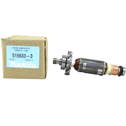 Induzido Rotor Para Tupia 220V 3709 e 3710 Ref. 515633-3 Makita-1ee64f75-0510-4e8e-b472-8bbd6b9ec1f0
