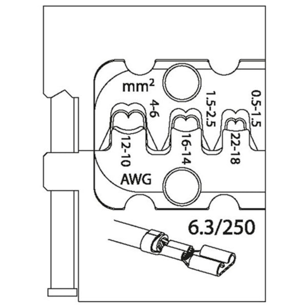 Inserto Modular Para Conectores Planos 8140/11 050860 Gedore-812f5386-ea43-403d-b146-e02aa52857ee