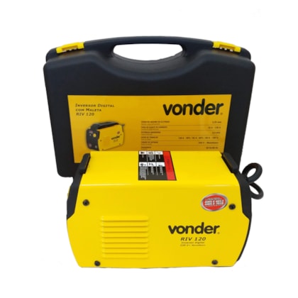 Inversora de Solda 120A 3,25MM Com Display Digital e Maleta RIV120 Vonder-f94ac57b-3c25-4192-95ce-a81a6cae0cb3