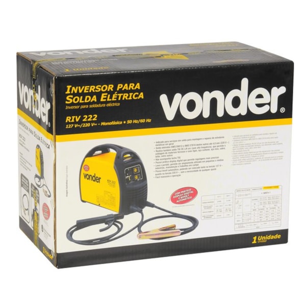 Inversora de Solda 220A 4MM Com Display Digital RIV222 Vonder-320a242c-4e24-4cc6-bc51-c0ebea49bc15