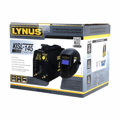 Inversora de Solda ISL-145 Standart 220v c/ Máscara de Solda Auto. MSL-3500 16640.9 Lynus-856e22f6-b819-49ea-bd2d-52013e60bde1