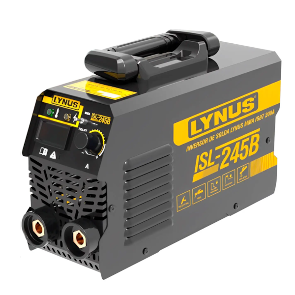 Inversora de Solda ISL-245B TIG/MMA Elétrica Serralheiro 200A Bivolt 10600.6 Lynus-34e5641e-6146-47fc-bb94-68b32eca311a