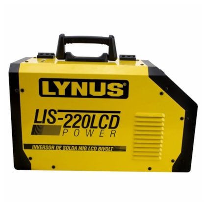 Inversora de Solda MIG/MAG Bivolt Sinerg. LIS-220LCD 13300.3 Lynus-8ce115be-ea99-4bd3-8e95-f2bddd8fcee6