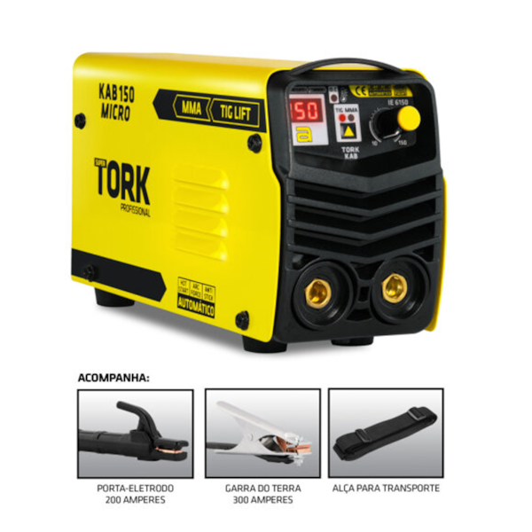 Inversora de Solda MMA/TIG Micro 150A 220V IE-6150-220V Supertork-431af622-8a95-444c-af12-0c5cc997d1ad