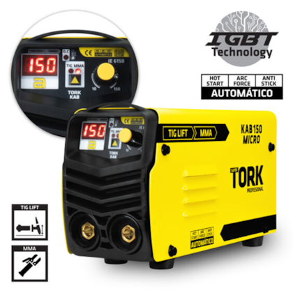 Inversora de Solda MMA/TIG Micro 150A 220V IE-6150-220V Supertork-69d500aa-af76-46ee-8b0c-0f19709c01e8