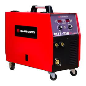 Inversora de Solda Multiprocesso Bivolt 200A + Cabos e Tocha MIG IP21 599000509 Bambozzi