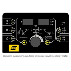 Inversora de Solda Tig ET200i AC/DC 220V Esab