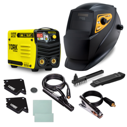 Inversora de Solda TIG/MMA 180A BIvolt + Máscara de Solda Mak Solar 4k CIM-7180-BV Supertork-7f0822d6-e83c-4e18-8859-3d07a8021ce2
