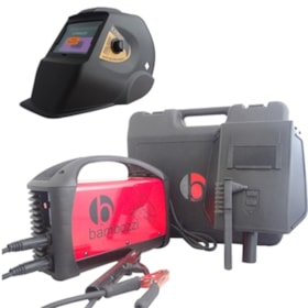 Inversora de Solda WMI 161 ED Bivolt Bambozzi + Máscara MSL500S Lynus