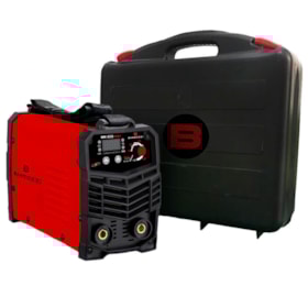 Inversora de Solda WMI 161ED Bivolt Bambozzi e 2 Esquadros Magnéticos
