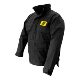 Jaqueta Para Soldagem Hd Black Tamanho M 0744330 Esab