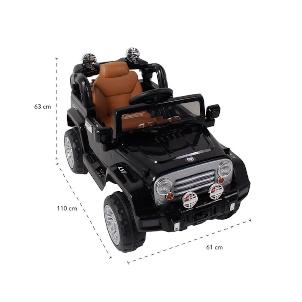 Jipe Elétrico Infantil Trilha 12V Preto 927607 Belfix-a9b6243f-435e-4d3e-abd3-2f6f24471ec7