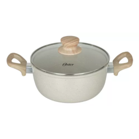 Jogo 5 Panelas Cream c/ Leiteira Cerâmica 142486.08 Oster