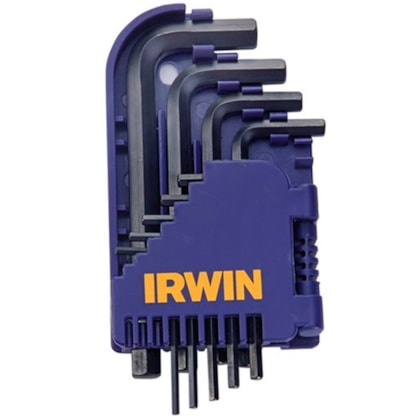 Jogo Chave Allen Curta 1,5 A 10MM Com 10 Peças IW10755 Irwin-a653cc3b-2191-497f-aa46-d9c3050fc409