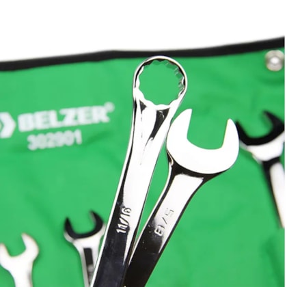 Jogo Chave Combinada 1/4 A 3/4 - 9 Pçs 302901B Belzer-77b28ed0-62a7-4815-bc5d-43420be41af3