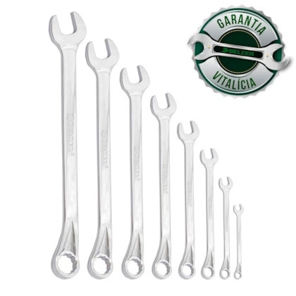 Jogo Chave Combinada 1/4 A 3/4 - 9 Pçs 302901B Belzer-6d3a987a-8788-4974-9d09-90e5c3f9385f