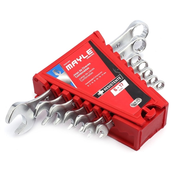 Jogo Chave Combinada de 6 a 17 mm com 7 Peças Mayle-3bd46b9d-dd10-426d-bb05-b3bc9b87727a