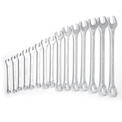 Jogo Chave Combinada de 6 a 32 mm com 15 Peças Mayle-3852abb4-7054-4338-b6c3-55c64812a140