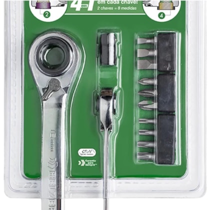 Jogo Chave Estrela Catraca Reversível 13 pçs Quadbox 85210DBJ Belzer-b5416de2-dbb6-4bec-a7b3-a9df7fac9718