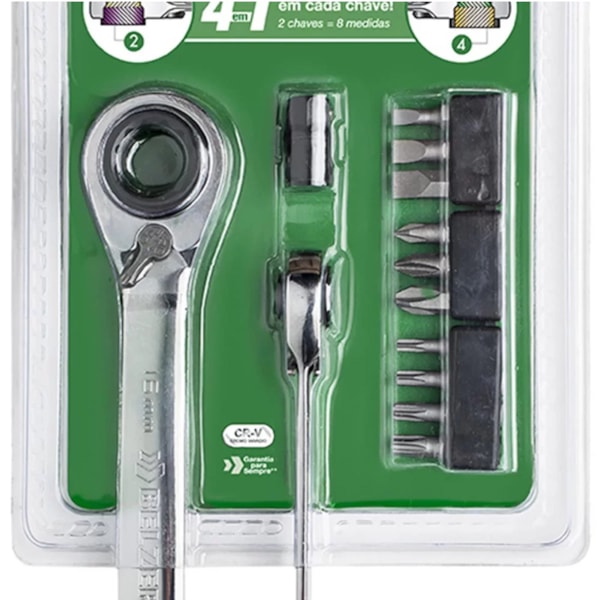 Jogo Chave Estrela Catraca Reversível 13 pçs Quadbox 85210DBJ Belzer-c1ef0283-7456-4046-8de3-fd6263265590