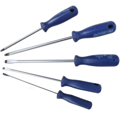 Jogo Chave Fenda / Phillips 5 Pçs 150s/160s Gedore-3837ea7c-2dc5-4db3-aea4-8d16b608aa2e