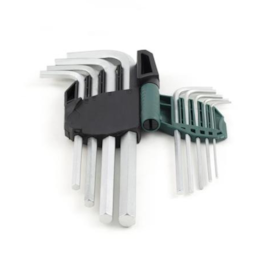 Jogo Chave Hexagonal Longa 1,5 a 10mm 9 Pçs ST09107ASJ Sata