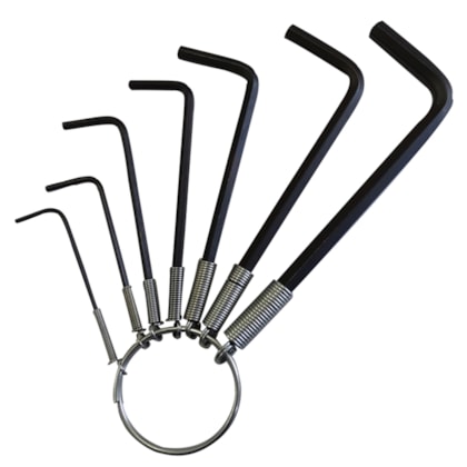 Jogo Chaves Allen 1,5 a 6mm Curta 7 Peças 220405BBR Belzer-5415112f-ccb6-45a8-b570-ce34b1760b1f