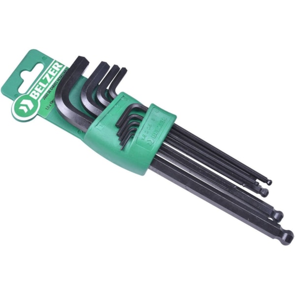 Jogo Chaves Allen Abulada 1,5 a 10mm 9 Peças 220890SBR Belzer-53ac3c9a-dc03-4510-946c-9a1240522190