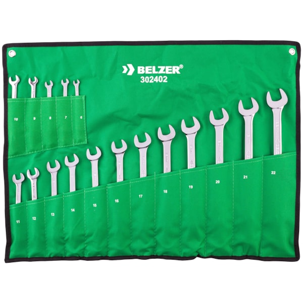 Jogo Chaves Combinadas 6MM a 22mm - 17 Pçs 302402B Belzer-6f352337-15be-4949-980f-e2058fc224e2