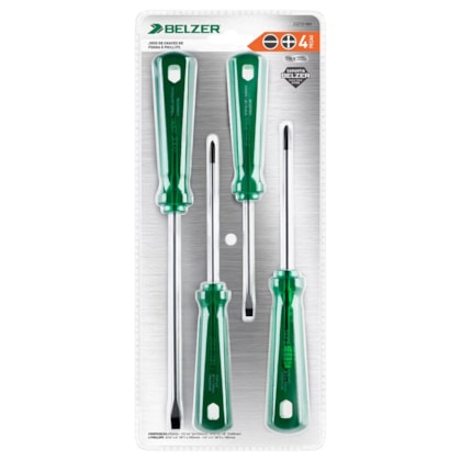 Jogo Chaves Fenda e Phillips com 4 Peças 232101BN Belzer-6c9dd0db-f01b-4f39-bc65-546d8b506fea