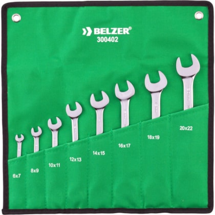 Jogo Chaves Fixas de 6MM a 22MM 8 Pçs 300402B Belzer-6ab44087-1a0b-48b7-8c59-15135d04b91a