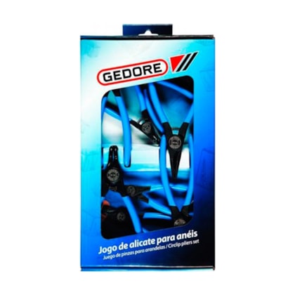 Jogo de Alicate para Anéis com 8 Peças Gedore-50ee9462-e639-4d90-aace-8b583c9691e4