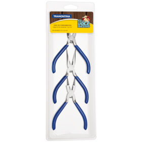 Jogo De Alicates Para Bijuteria 3 Peças 43408/120 Tramontina