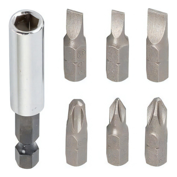 Jogo de Bits 25mm + Estojo Porta Bits de Proteção 7pçs D-73265 Makita-03e0cf3e-5bda-41ba-992b-606db900496d