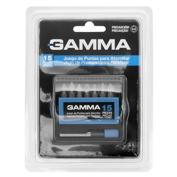 Jogo de Bits com 15 Peças Gamma-ed09a517-3d19-4e58-b012-386ca740d949