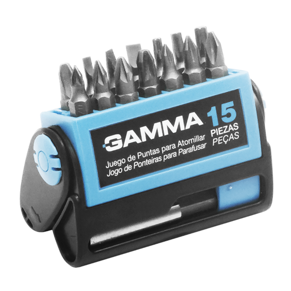 Jogo de Bits com 15 Peças Gamma-b4b5611d-6858-4cd0-b5b6-7b562b5436b9