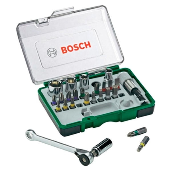 Jogo de Bits e Soquetes com 27 Peças Bosch-ffa00728-9133-461d-b11f-ba16547232d0